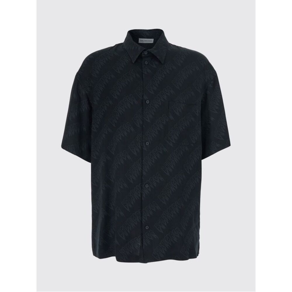 Balenciaga Shirt Men Black